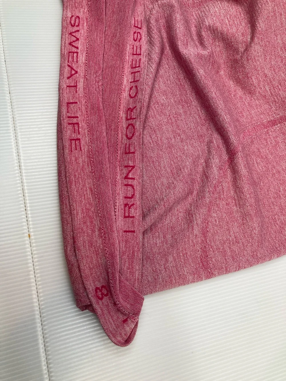 Lululemon Set Lot of 2 Swiftly Tech Sparkle Tops Rare Special Edition S555